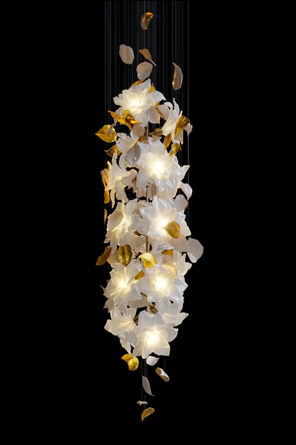 Flying Flowers Fluttering Chandelier - Image 31