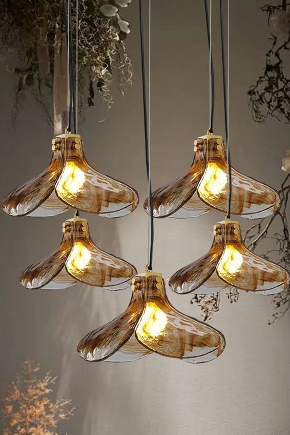 Four-leaf Clover Glass Chandelier - Image 10