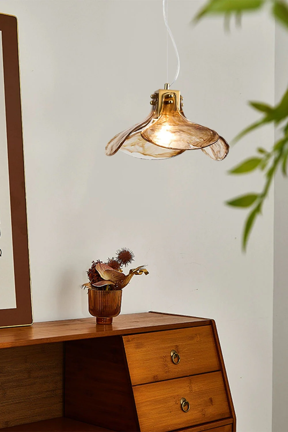Four-leaf Clover Glass Chandelier - Image 5