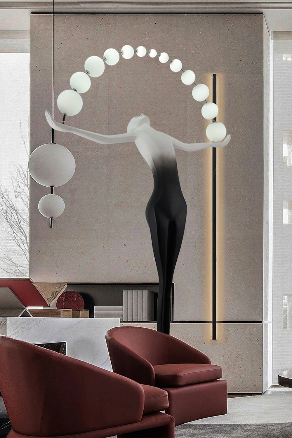 Freedom Sculpture Floor Lamp - Image 5