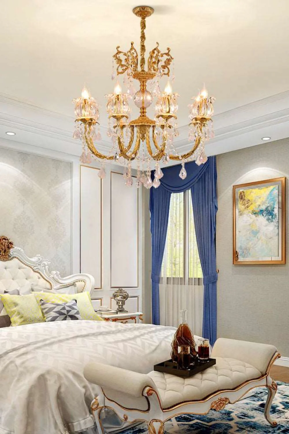 French Crystal Chandelier - Image 20