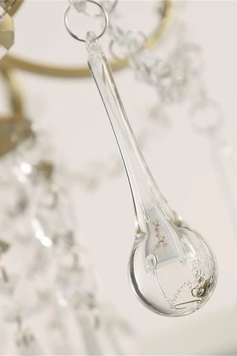 French Crystal Table Lamp - Image 5