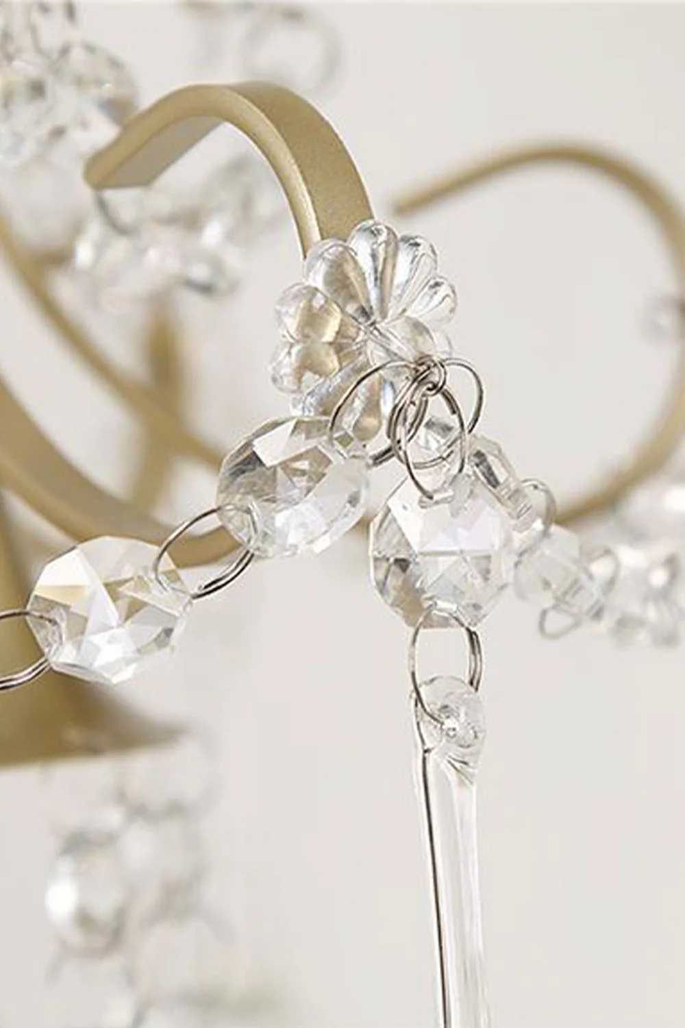 French Crystal Table Lamp - Image 6