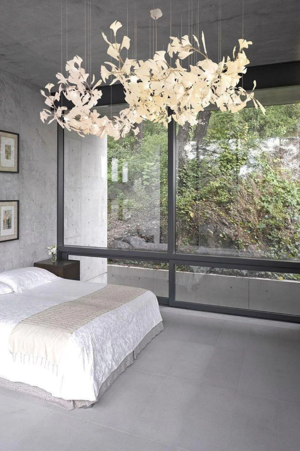 Cermaic Leaf Gingko Chandelier B - Image 16
