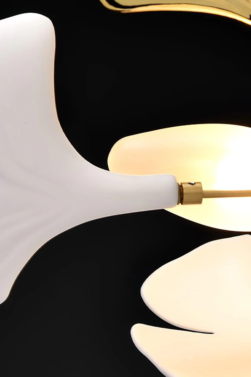 Cermaic Leaf Gingko Chandelier N - Image 20