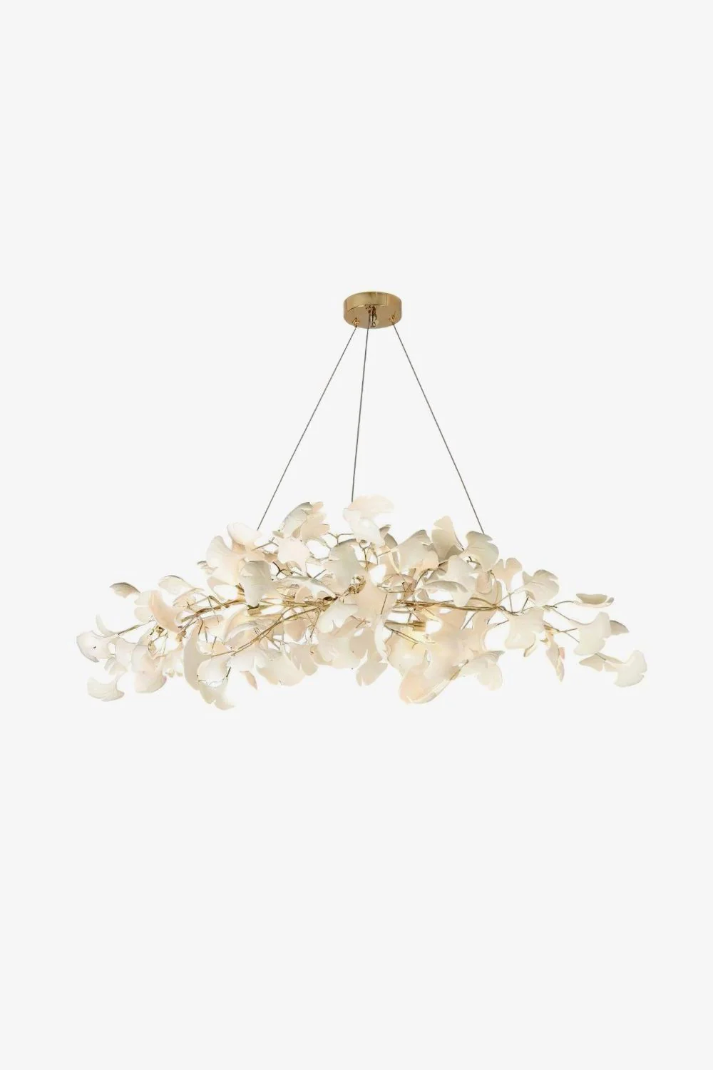 Cermaic Leaf Gingko Chandelier N - Image 6