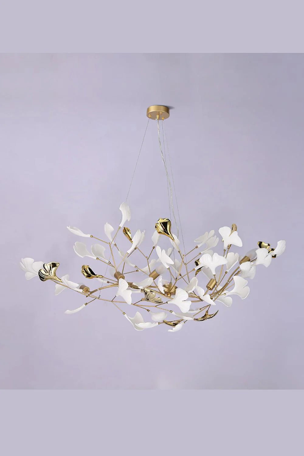 Cermaic Leaf Gingko Chandelier S - Image 18