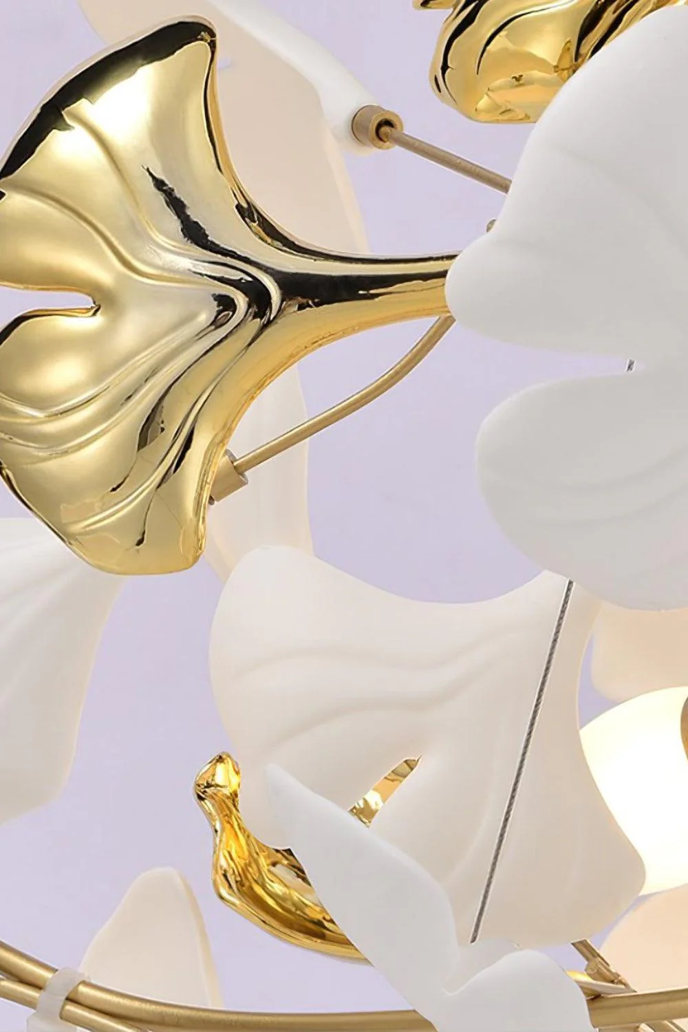 Cermaic Leaf Gingko Chandelier S - Image 19