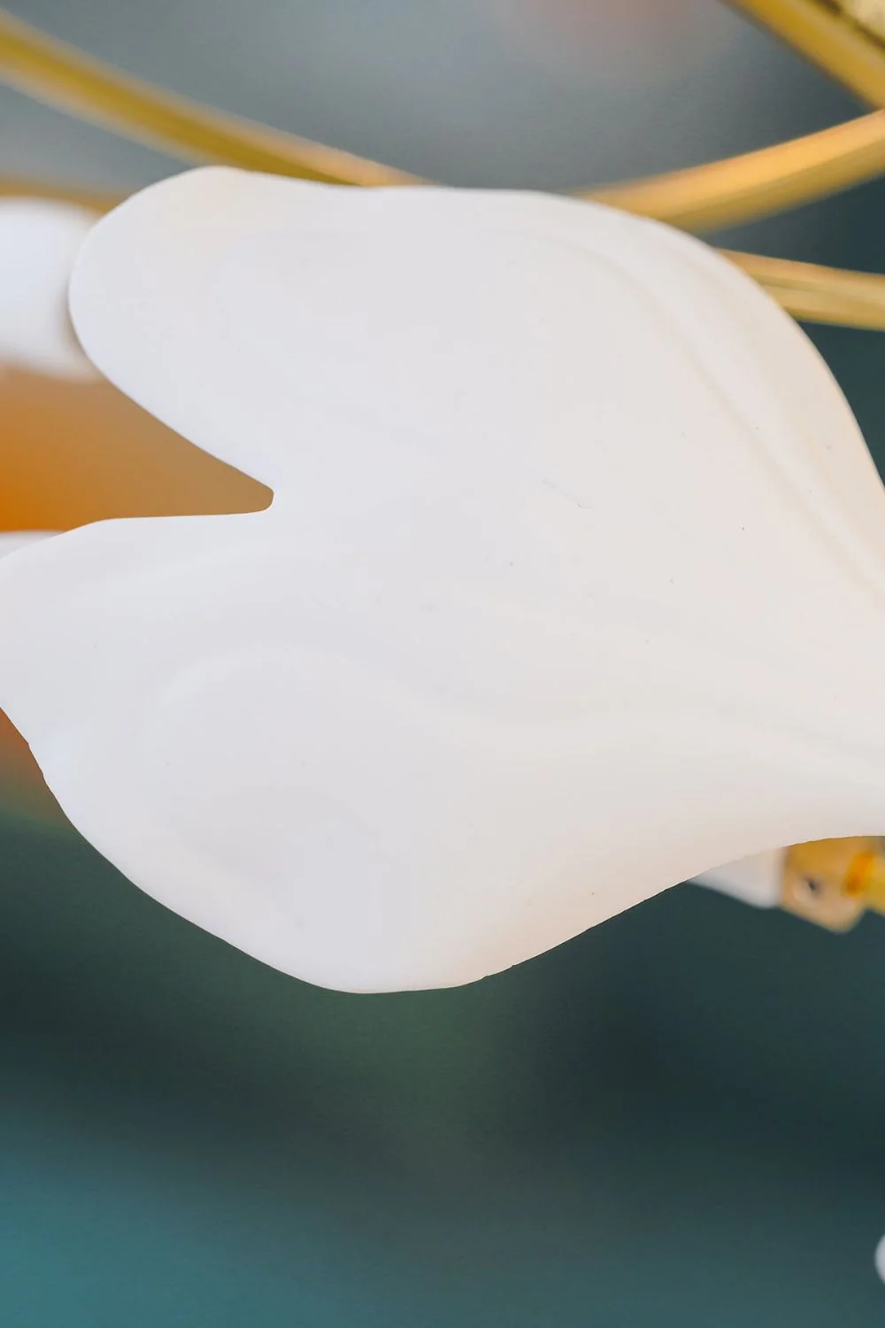 Cermaic Leaf Gingko Chandelier U - Image 18