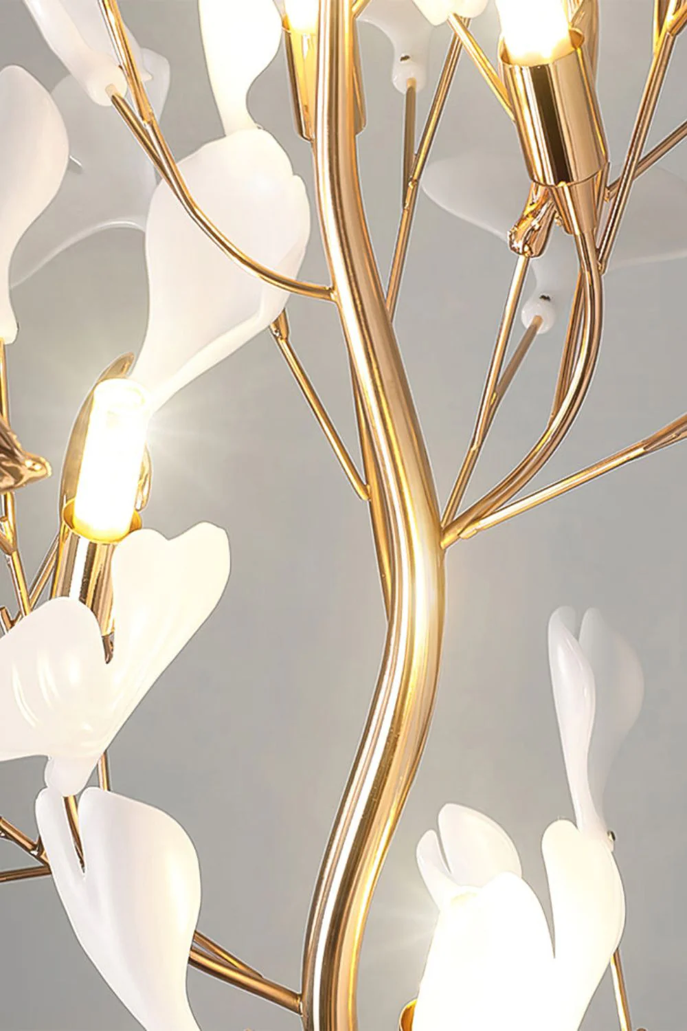 Cermaic Leaf Gingko Floor Lamp - Image 11
