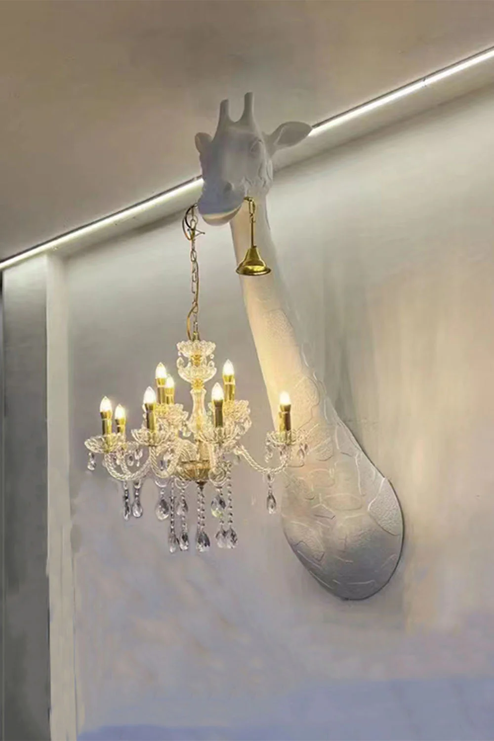 Giraffe Sculpture Wall Lamp - Image 12