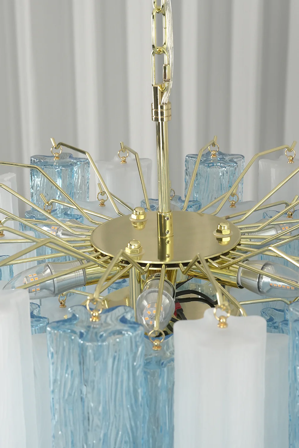 Glacier Ice Glass Chandelier - Image 12