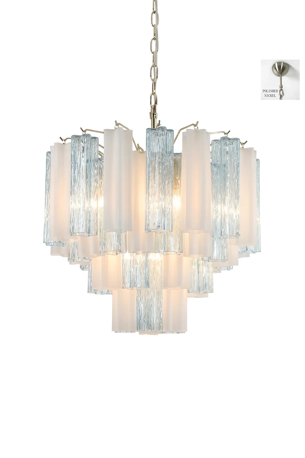 Glacier Ice Glass Chandelier - Image 17