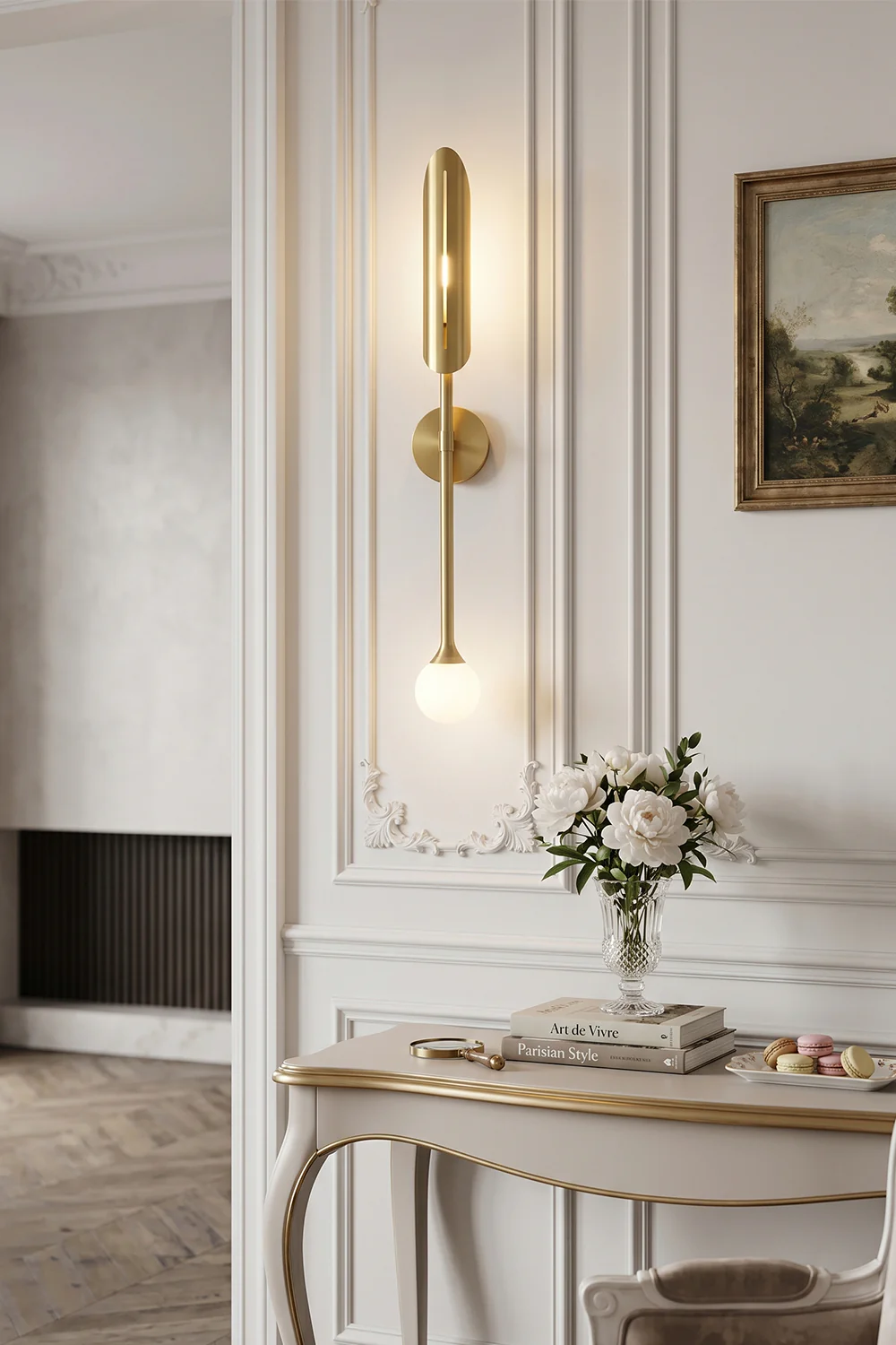 Gold Ion Modern Wall Lamp - Image 4