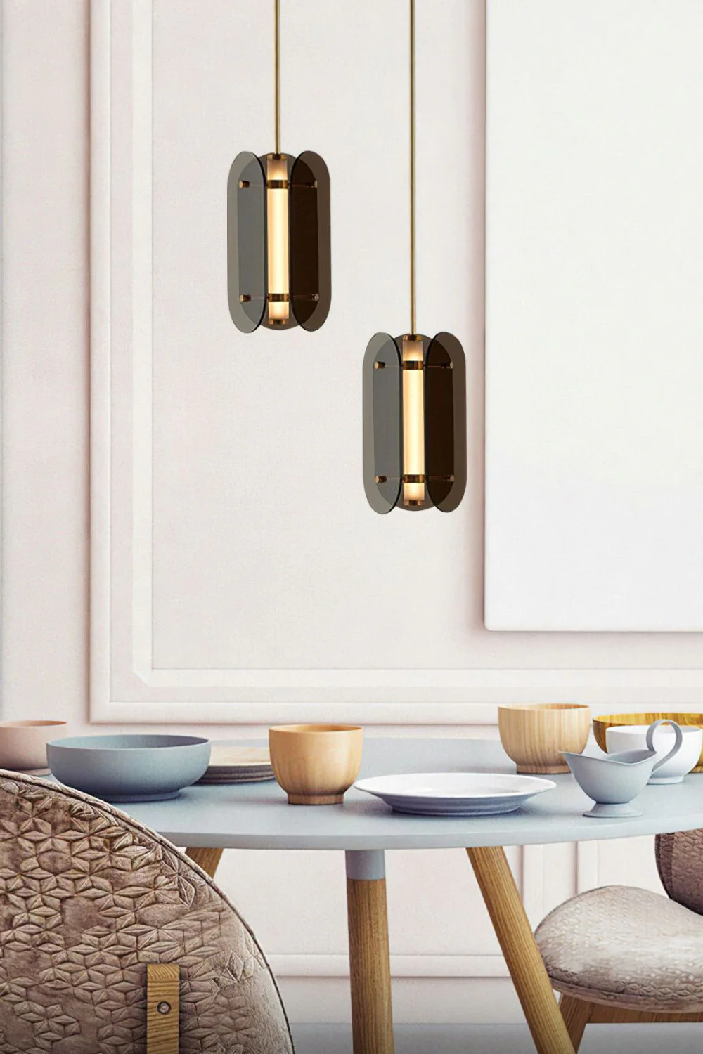 Glass Arch Pendant Lamp - Image 7