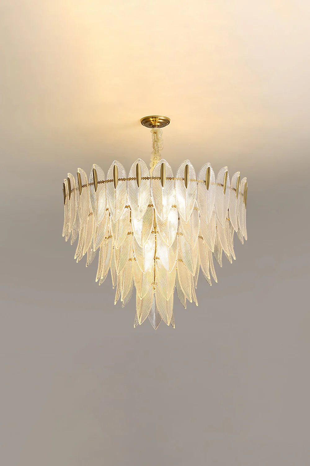 Glass Feathers Chandelier - Image 23