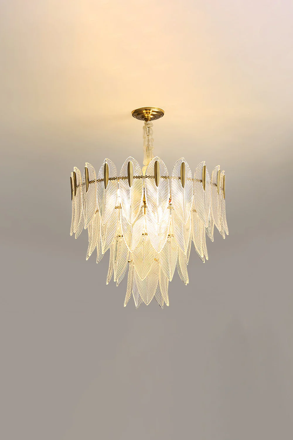 Glass Feathers Chandelier - Image 24