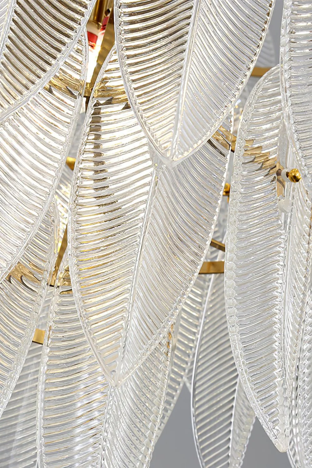 Glass Feathers Chandelier - Image 30