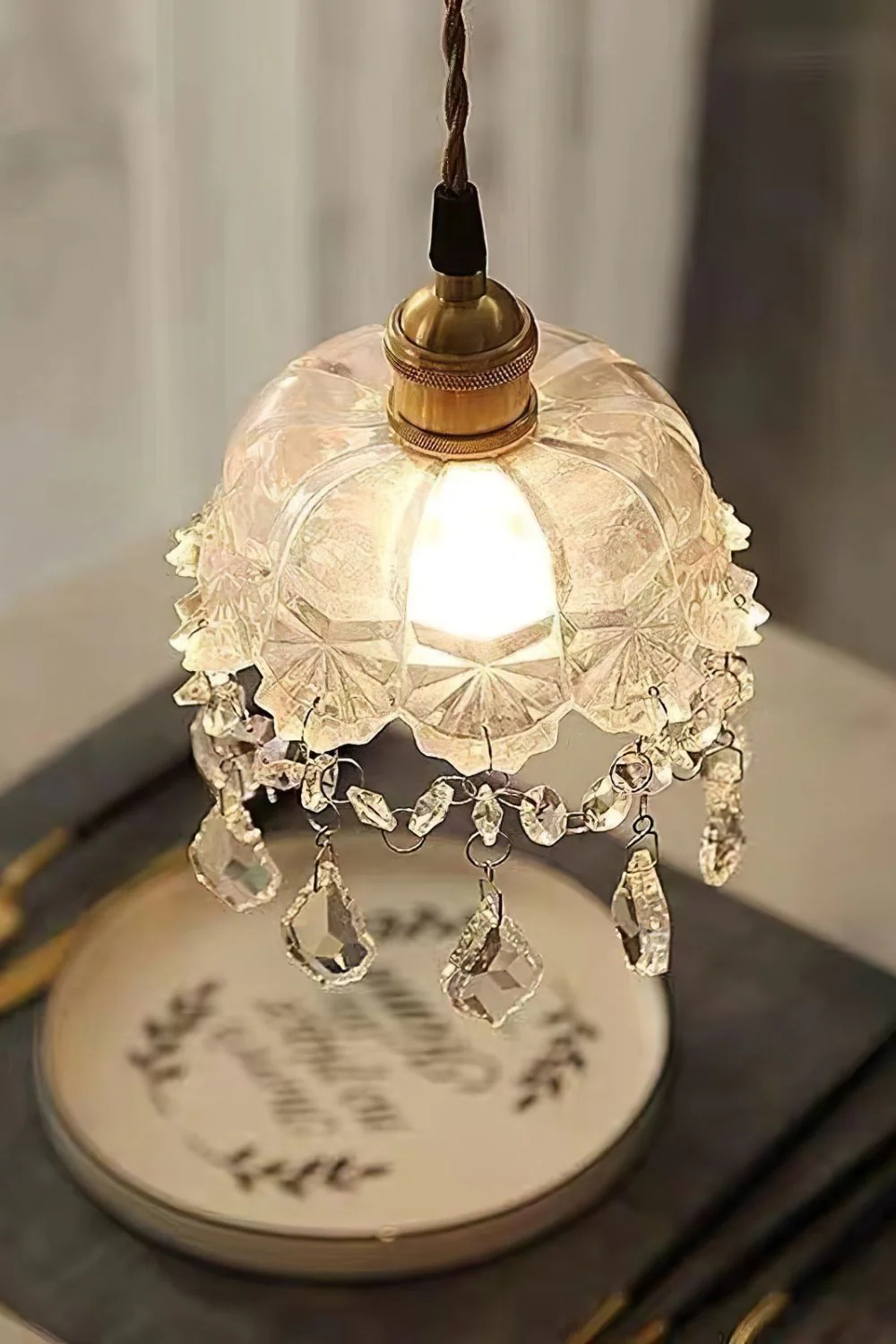 Glass Jewel Pendant Light - Image 7