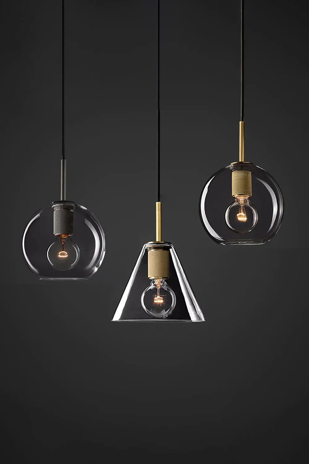 Glass Shaded Pendant Light - Image 11