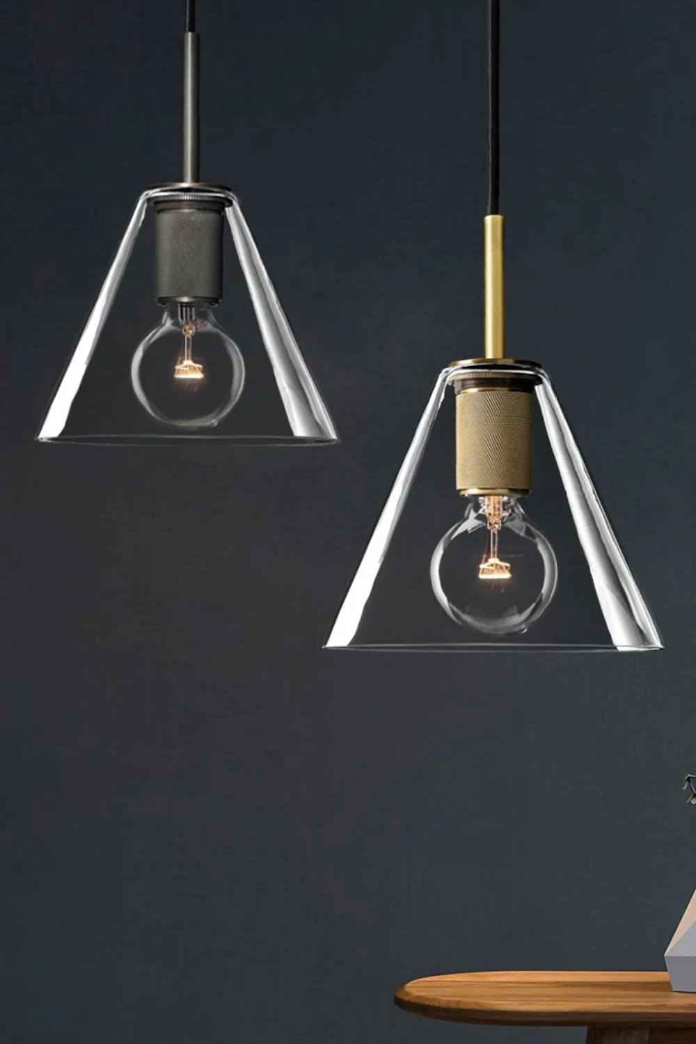Glass Shaded Pendant Light - Image 3