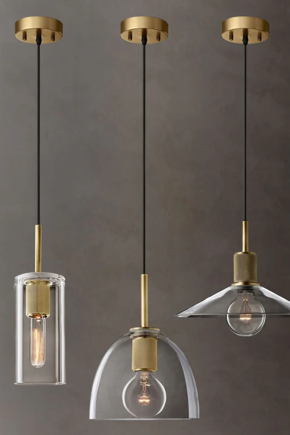 Glass Shaded Pendant Light - Image 7