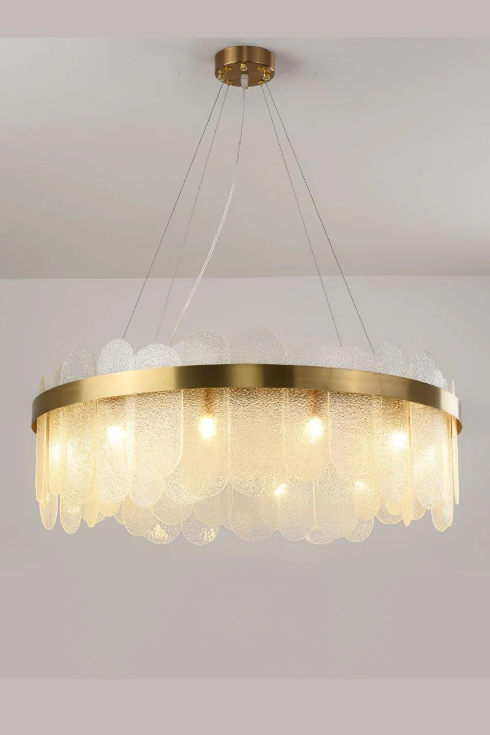 Gold Ring Chandelier - Image 20