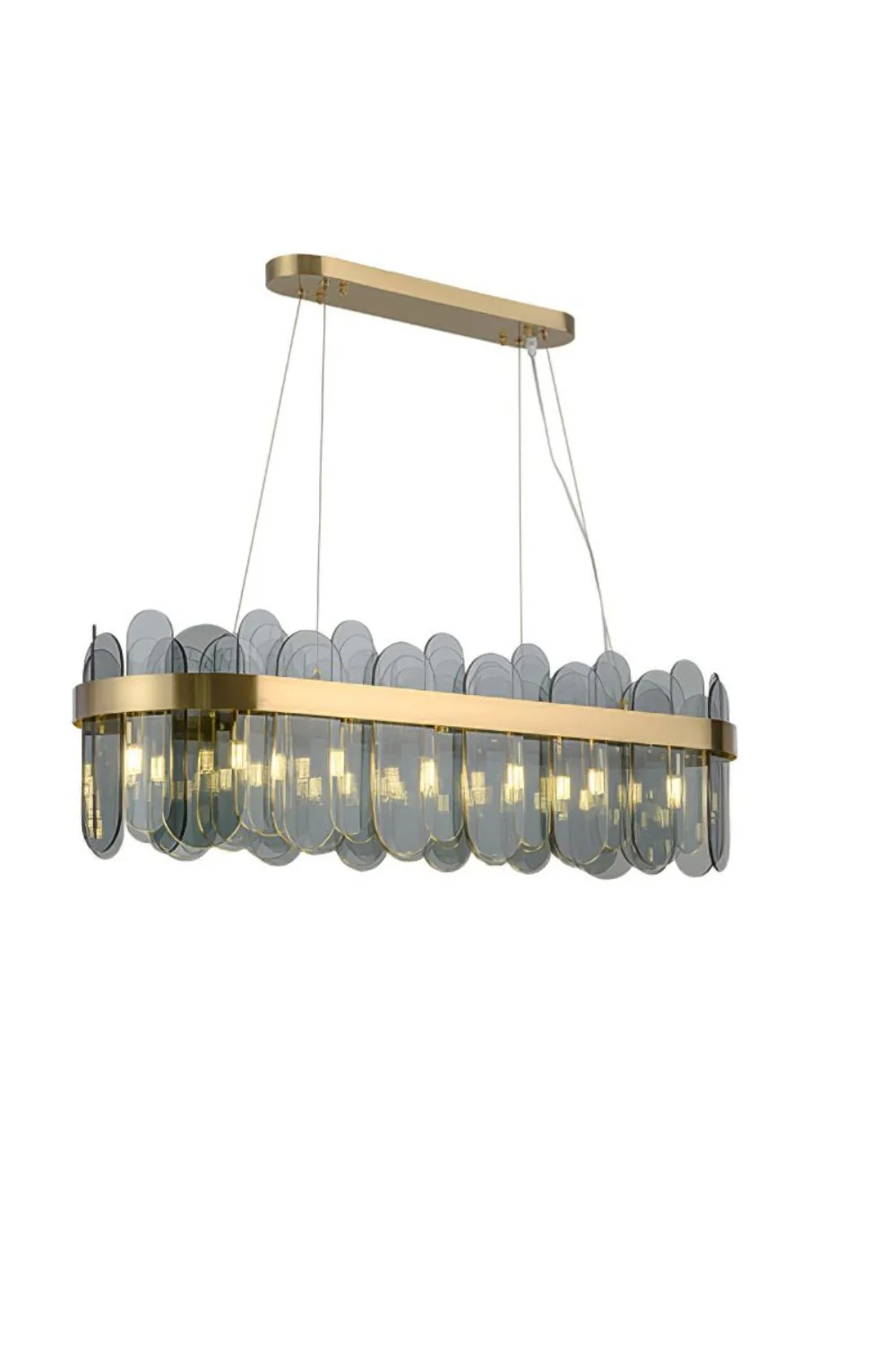 Gold Ring Chandelier - Image 28