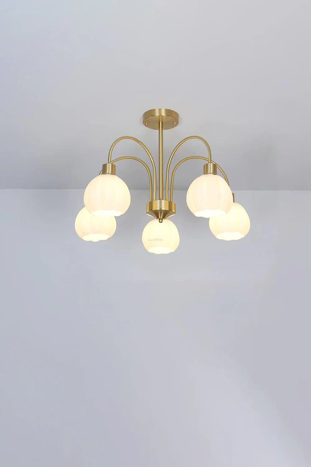 Golden Tulip Pendant Chandelier - Image 10