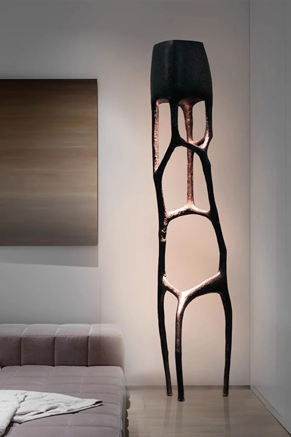 Gothic Sculpture Floor Lamp - Image 4