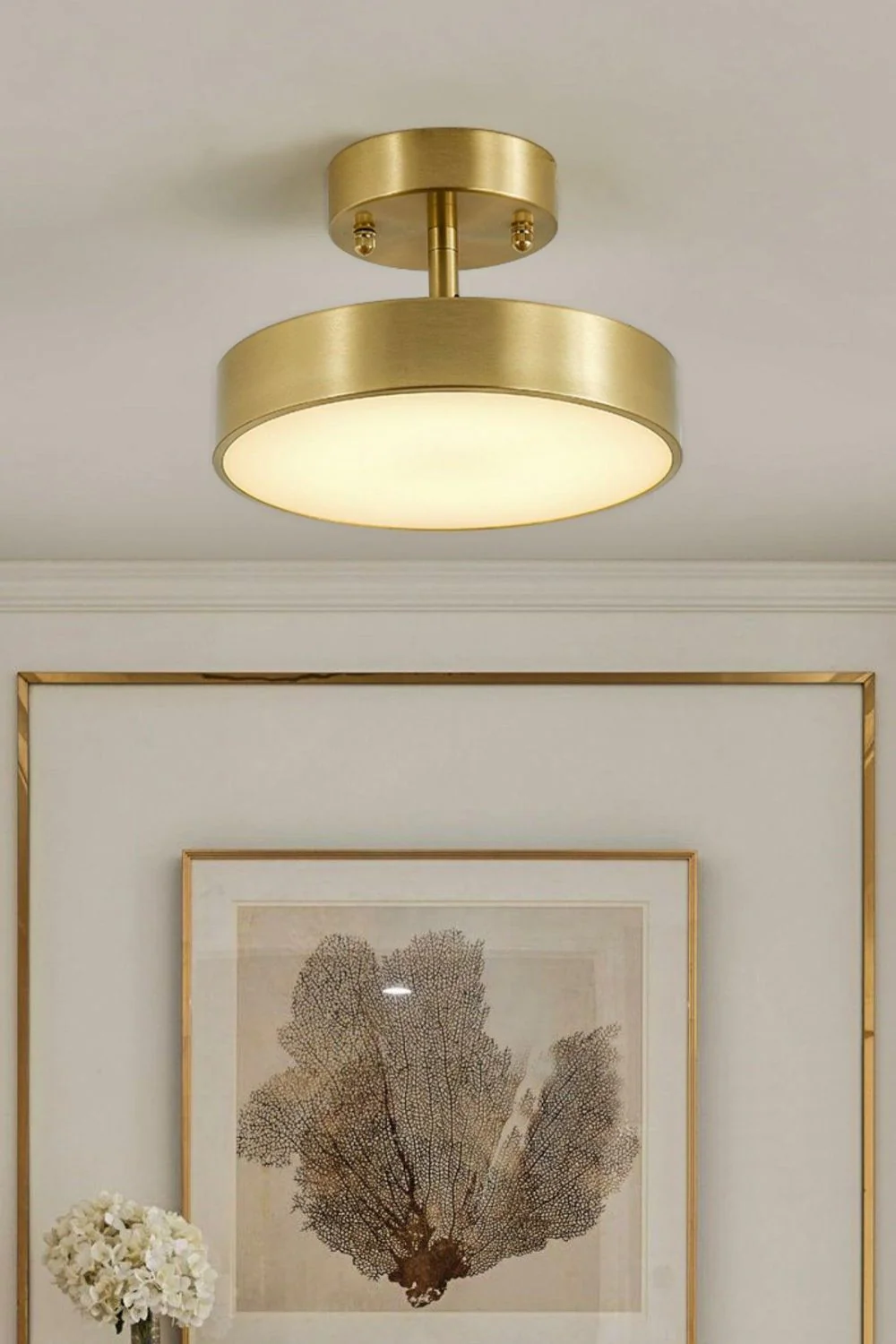 Brass Hero Rotating Ceiling Lamp - Image 10