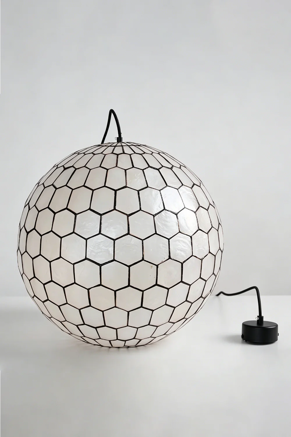 Honeycomb Shell Orb Pendant - Image 10