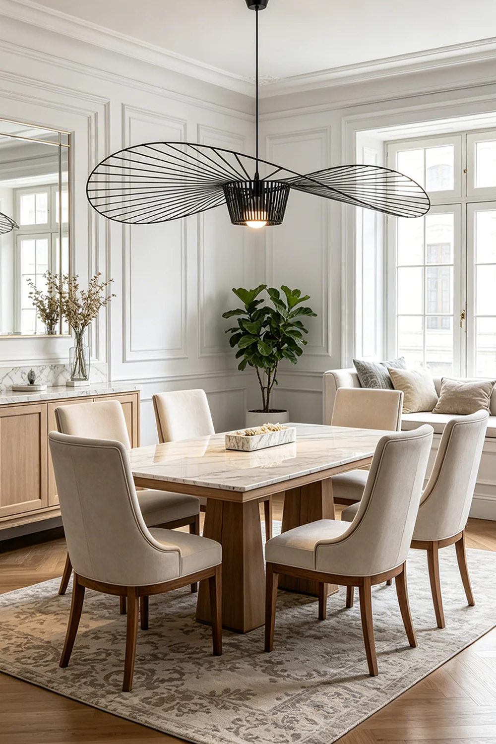 Iron Design Hat Shape Pendant Light - Image 2