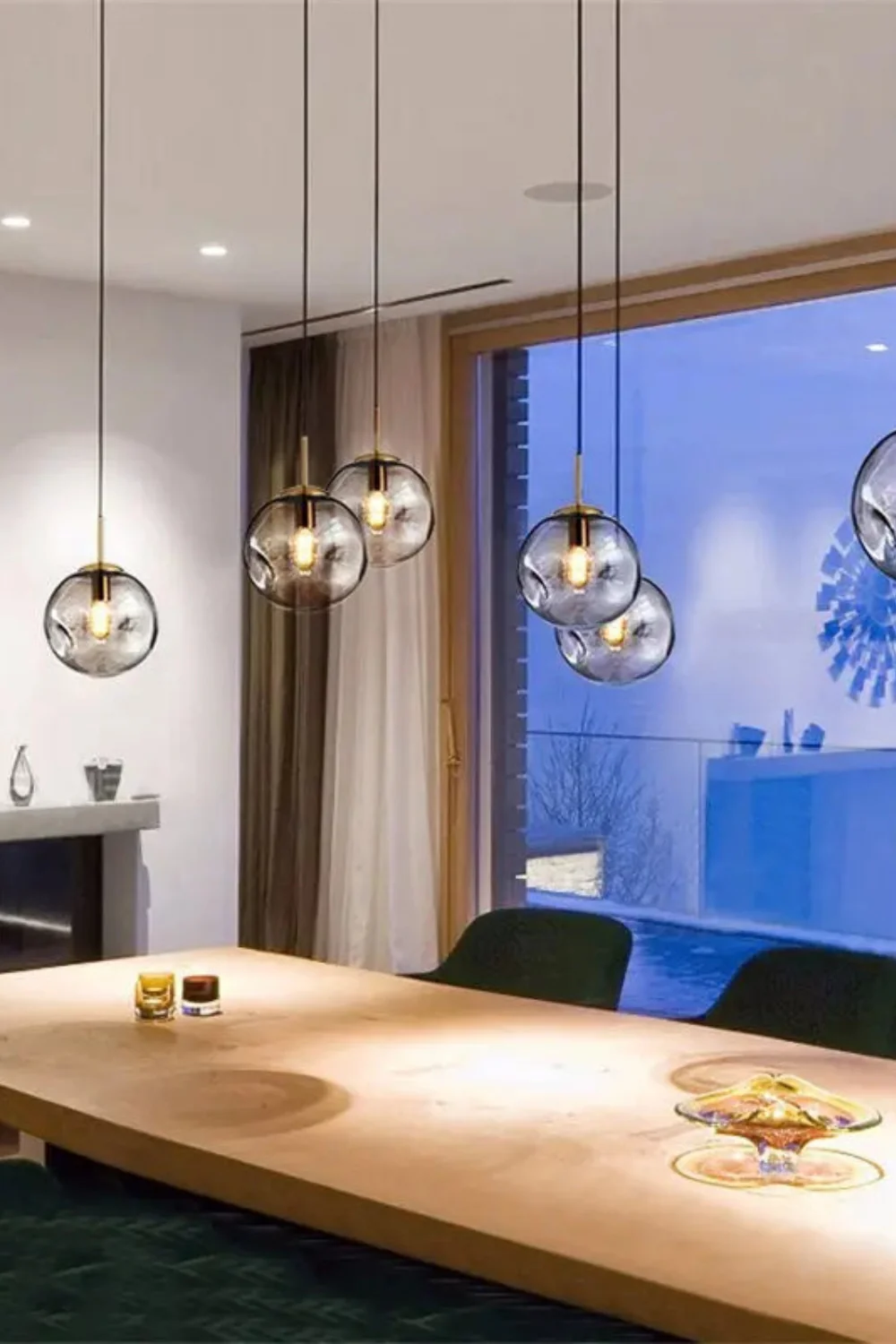Jaden Dimpled Pendant Light - Image 5
