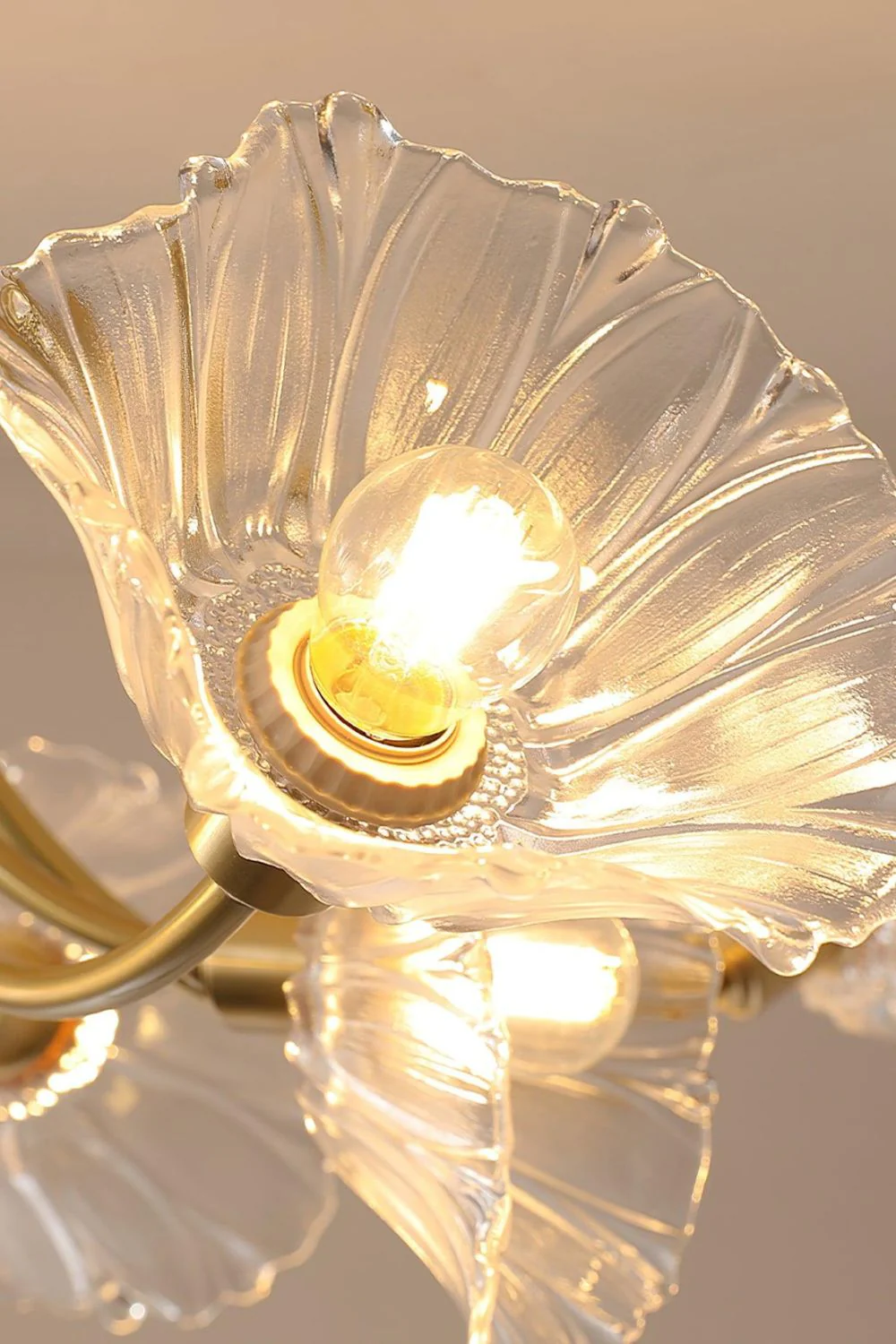 Kalin Blossom Petal Glass Ceiling Lamp - Image 8