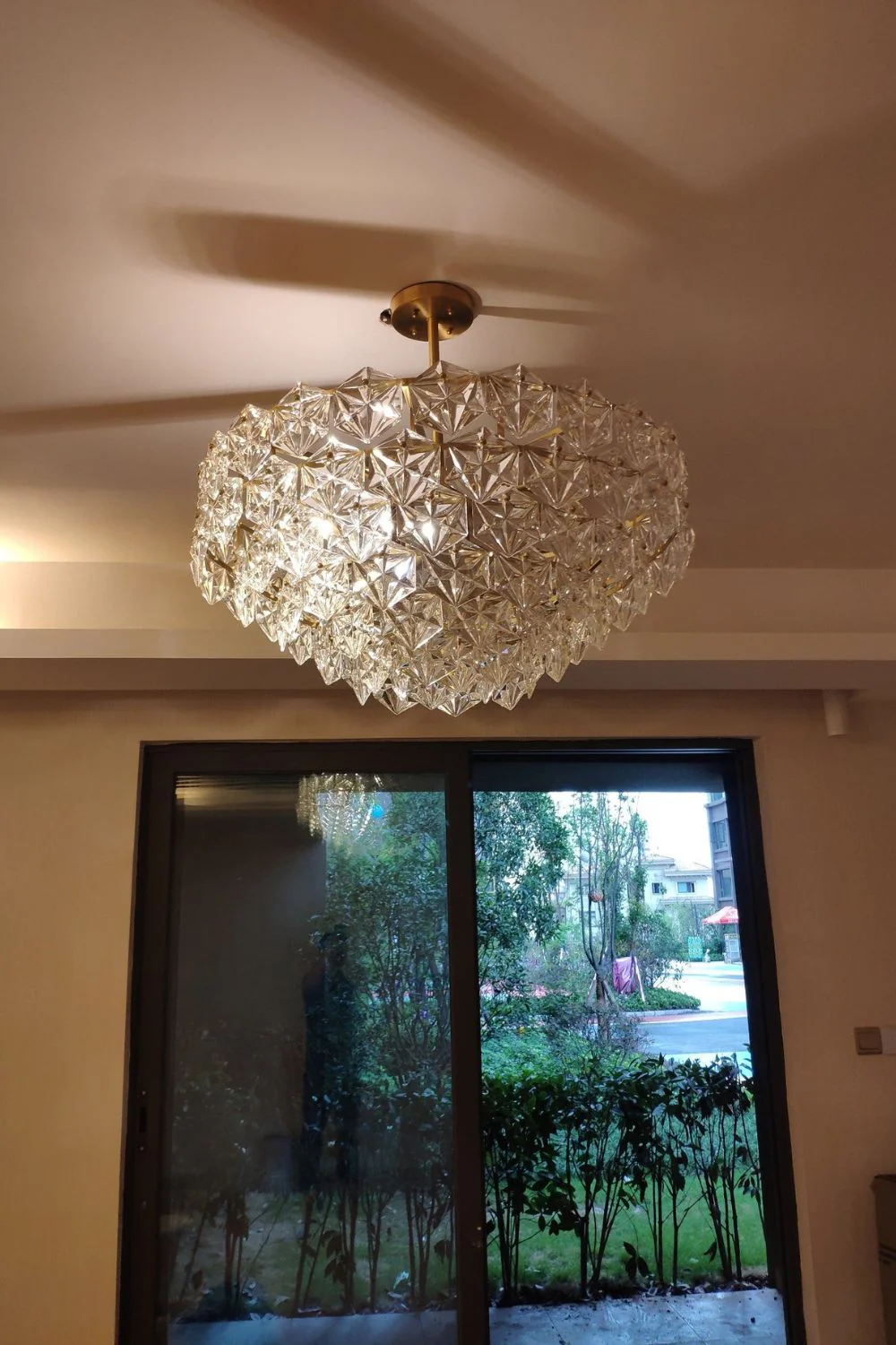 Kinkeldey Crystal Prism Chandelier - Image 14