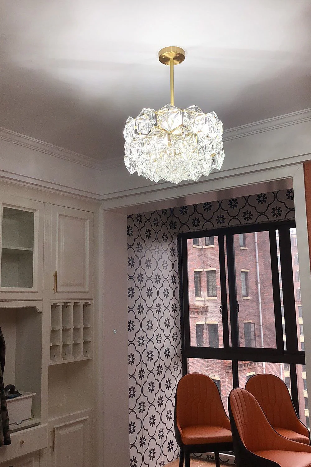 Kinkeldey Crystal Prism Chandelier - Image 22
