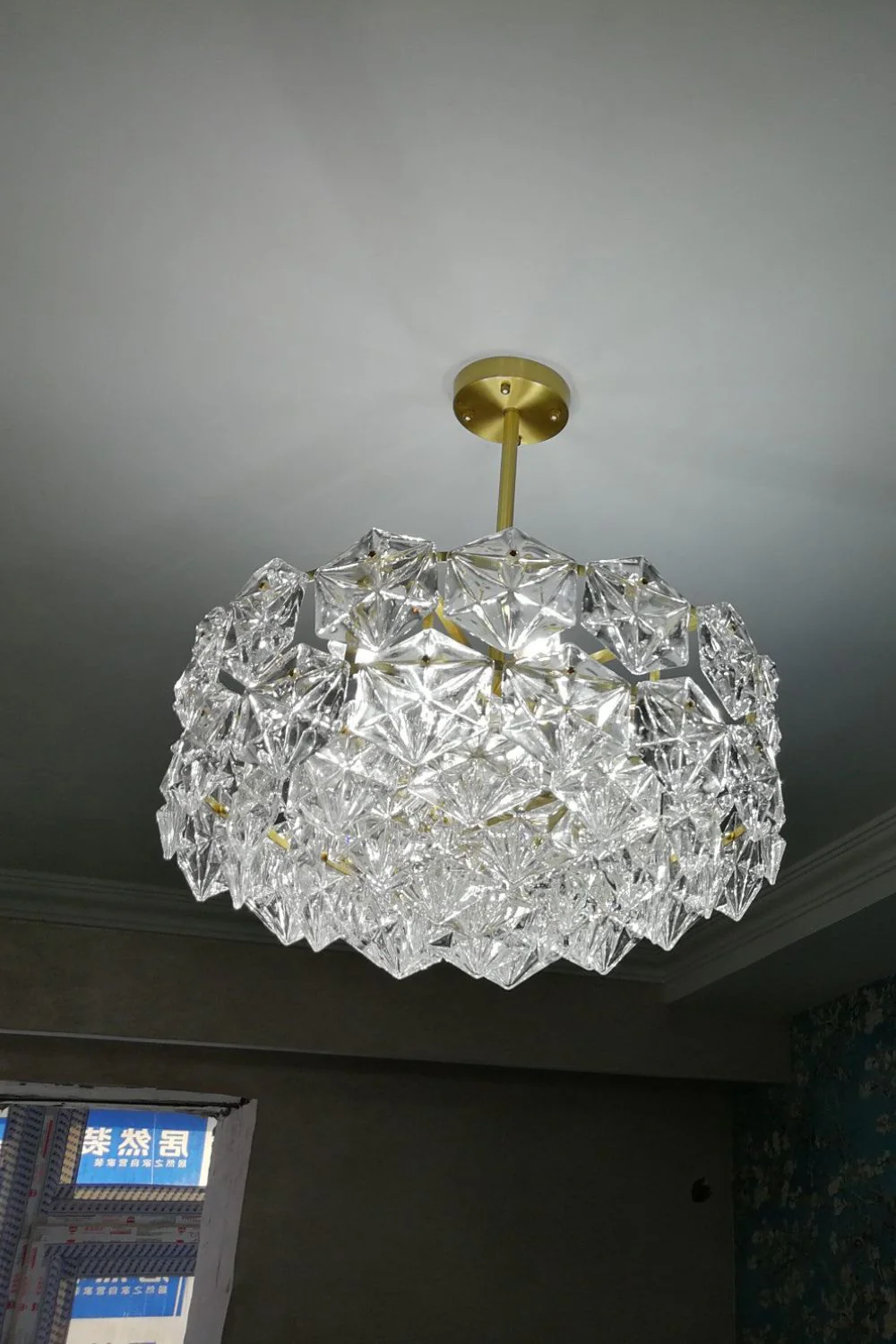 Kinkeldey Crystal Prism Chandelier - Image 26