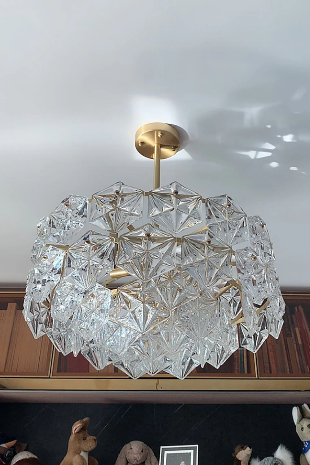 Kinkeldey Crystal Prism Chandelier - Image 27