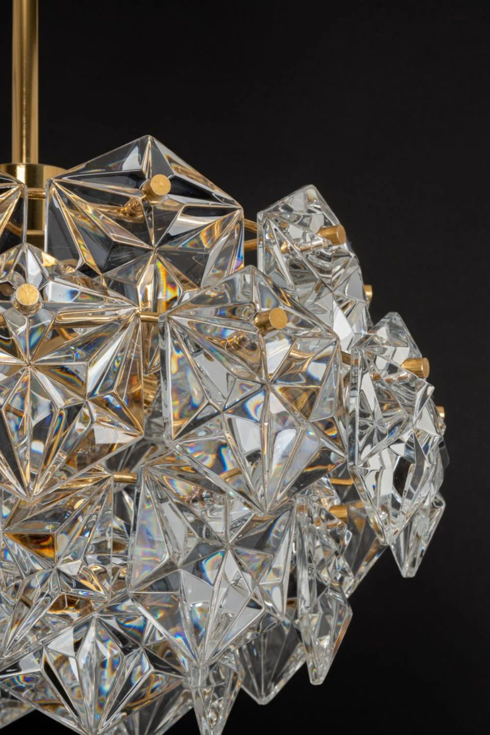 Kinkeldey Crystal Prism Chandelier - Image 29