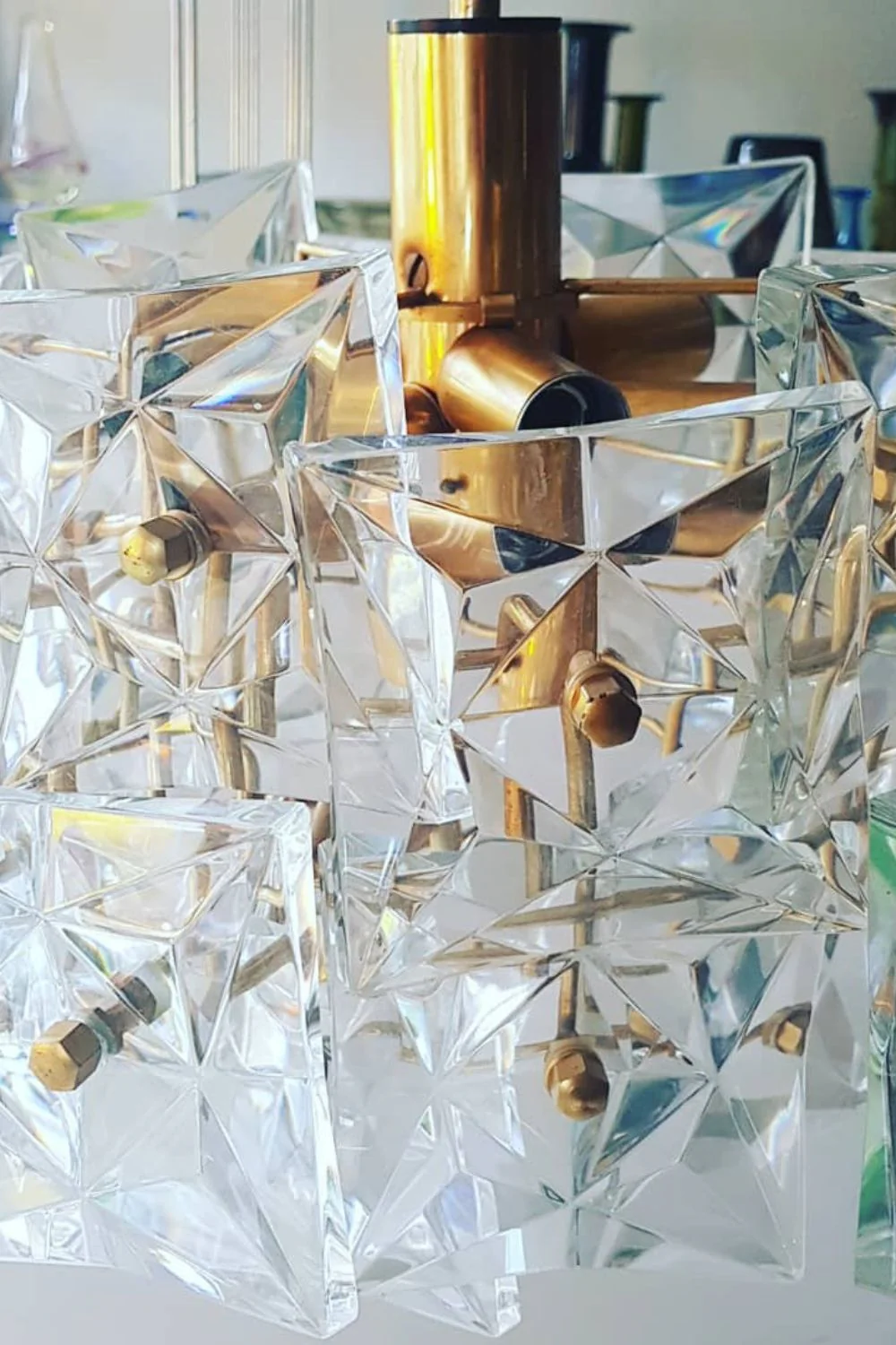Kinkeldey Crystal Prism Chandelier - Image 30