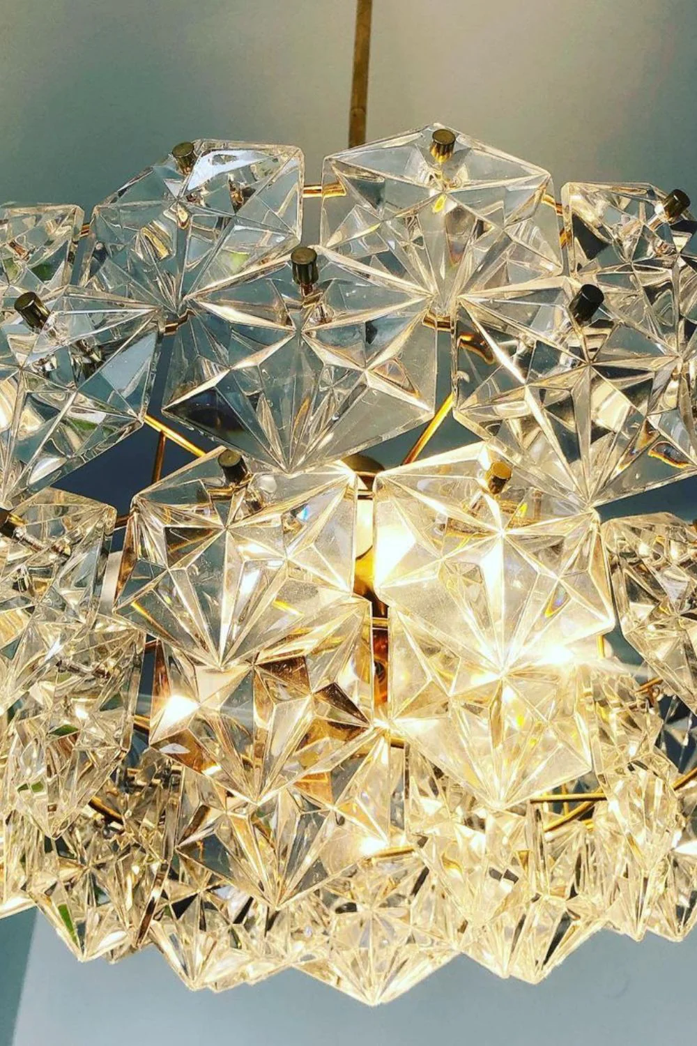 Kinkeldey Crystal Prism Chandelier - Image 31