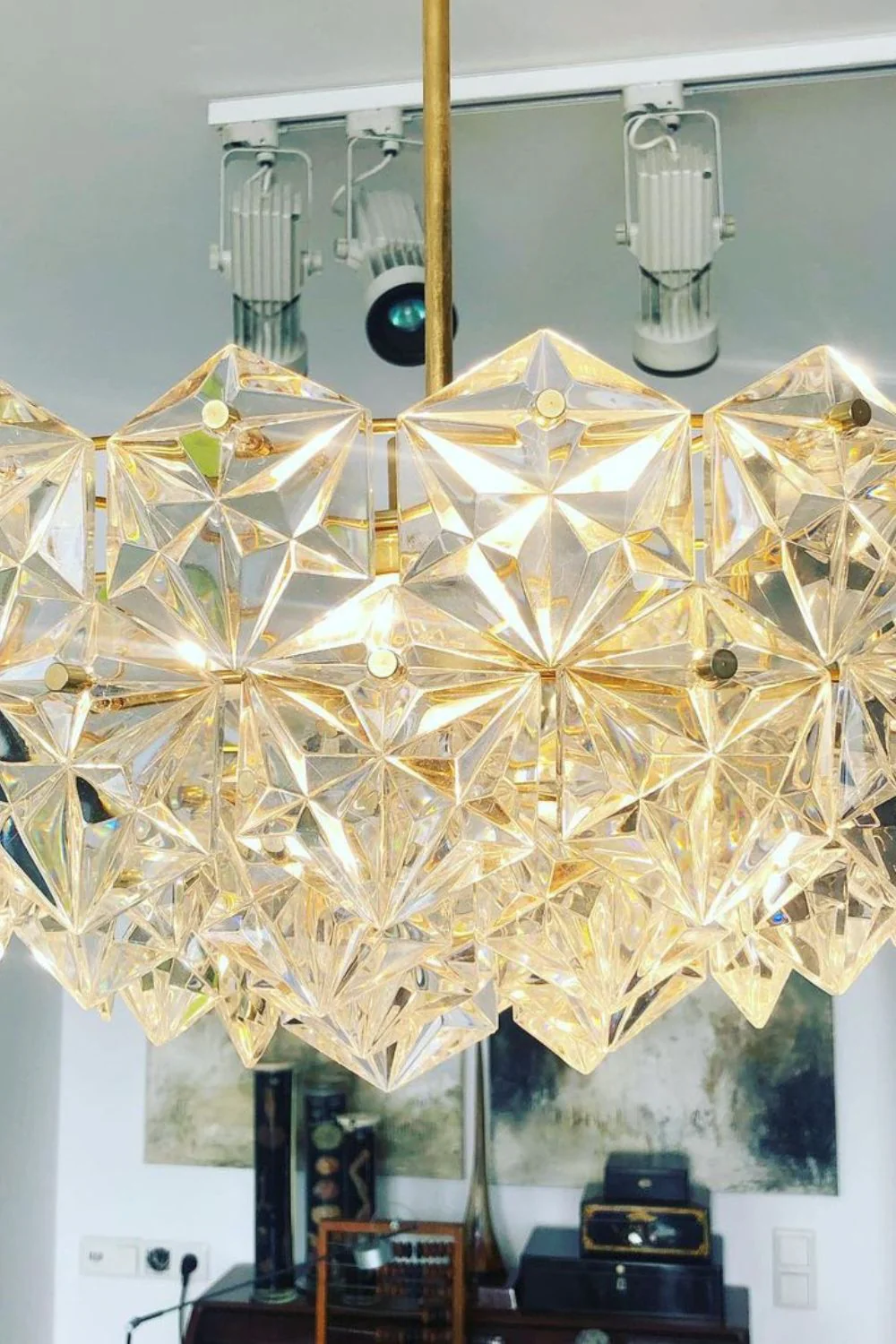 Kinkeldey Crystal Prism Chandelier - Image 32