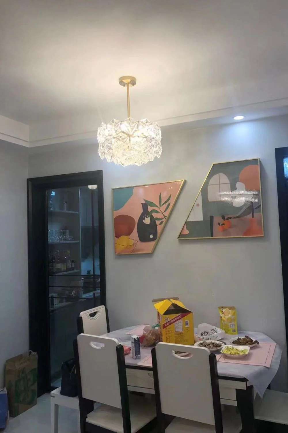Kinkeldey Crystal Prism Chandelier - Image 8