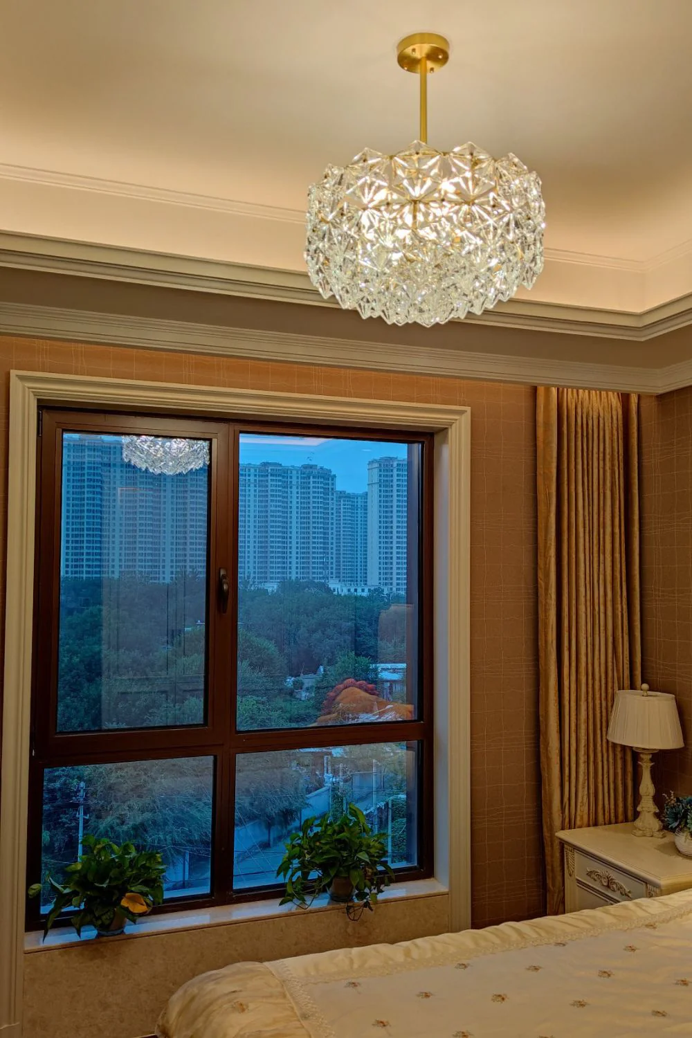 Kinkeldey Crystal Prism Chandelier - Image 9