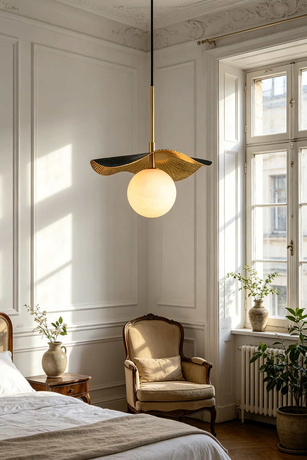 Leaf Alabaster Pendant Light - Image 4