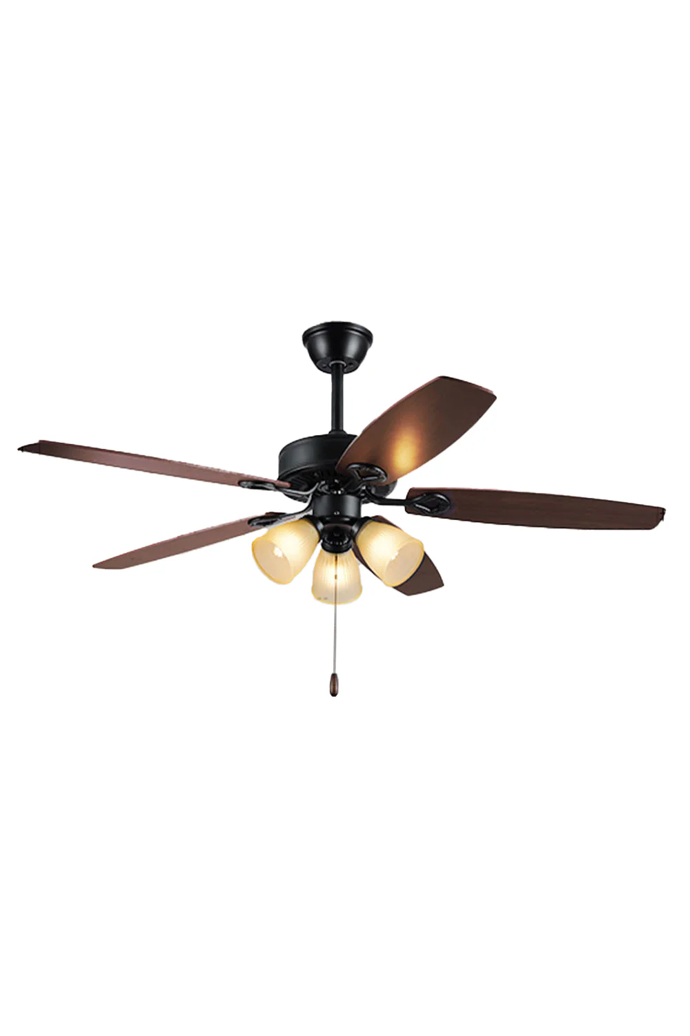 Leaf Cup Shaped Ceiling Fan Chandelier - Image 18