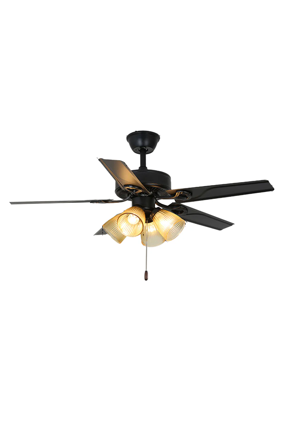 Leaf Cup Shaped Ceiling Fan Chandelier - Image 19