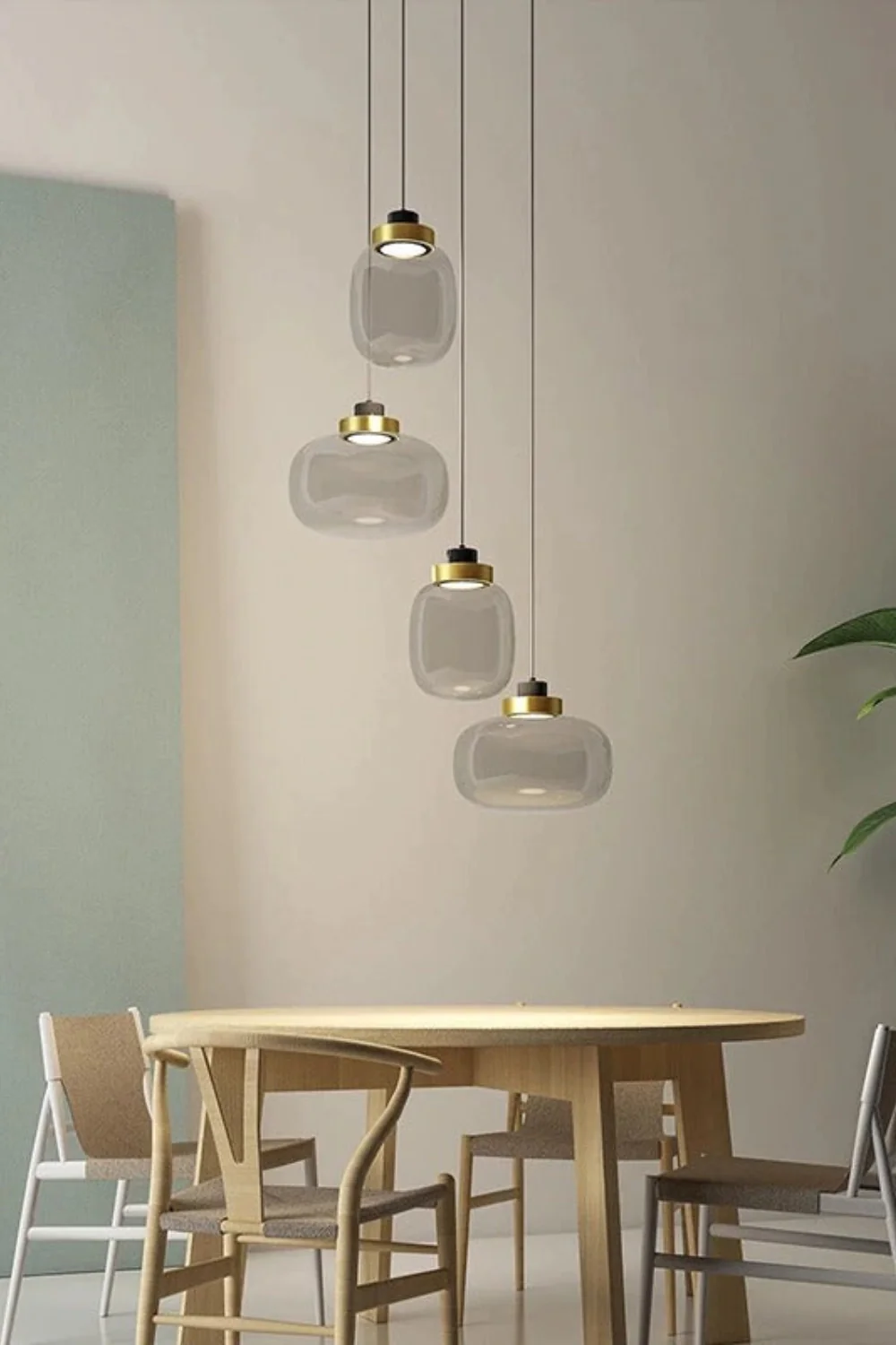 Smoked Glass Legier Pendant Lamp - Image 2