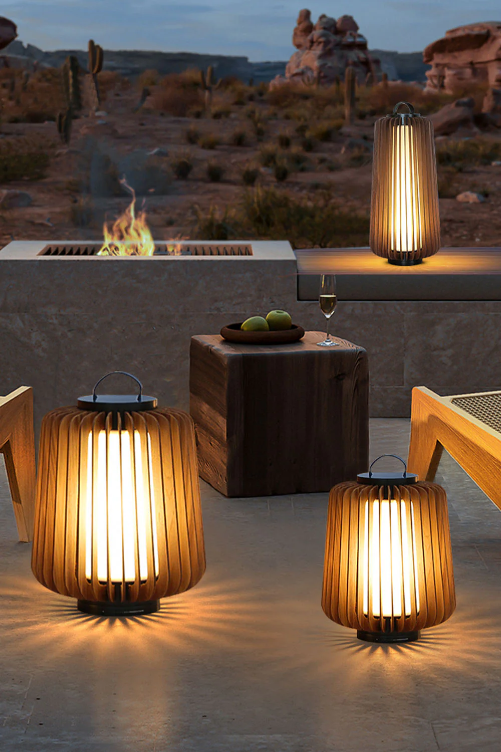 Legno Rechargeable Outdoor Table Lamp - Image 10